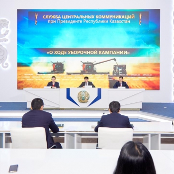 МСХ РК: убрано больше половины урожая зерновых